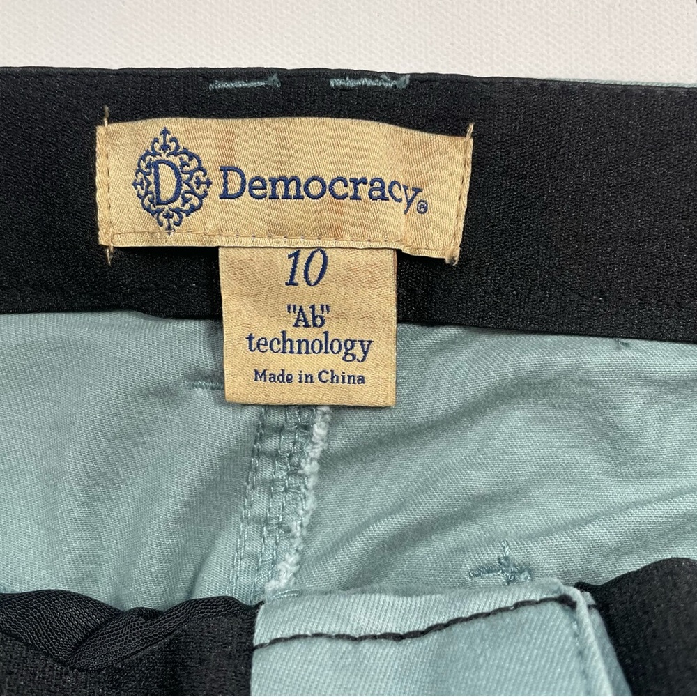 Democracy “Ab” Solution Sage Green Utility Pants – Size 10 - Picture 3 of 10